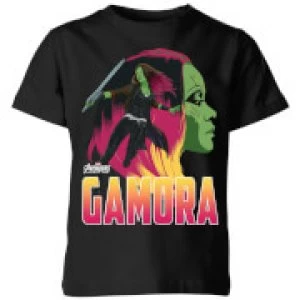 Image of Avengers Gamora Kids T-Shirt - Black - 3-4 Years
