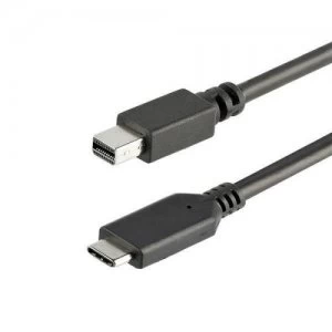 Image of 1m USB C to Mini DisplayPort Cable