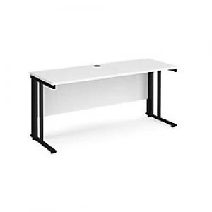 Image of Maestro 25 Desk with Cable Management Depth 600 mm