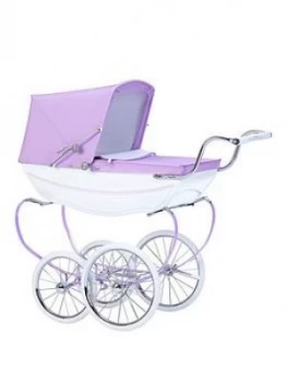 Image of Silver Cross Oberon Sparkle Purple Dolls Pram, One Colour