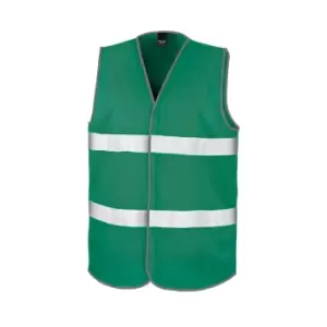 Image of Result Adults Unisex Safeguard Enhance Visibility Vest (L/XL) (Paramedic Green)
