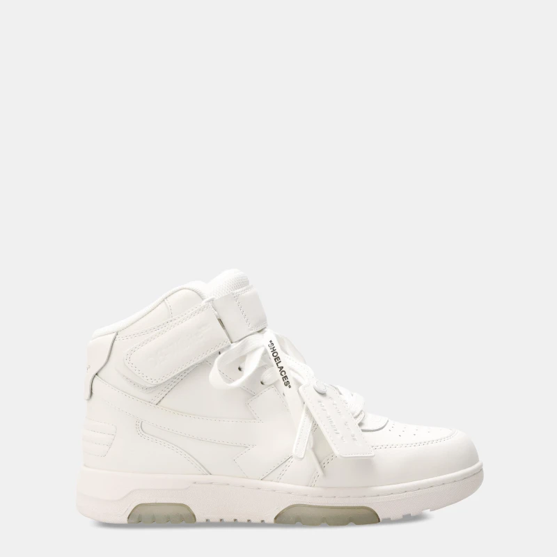 Image of Off White Kids Oof Top Low-Top Trainers White White female 3 (36)