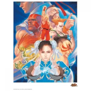 Image of Street Fighter 'That's Good Kung-Fu!' Art Print 14 x 11