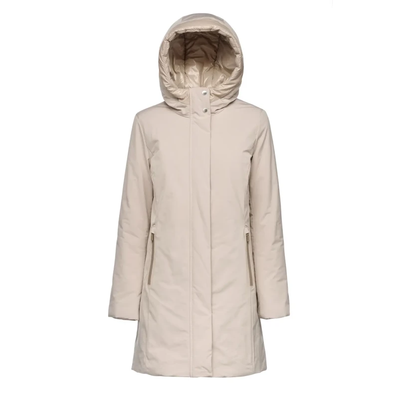 Image of Geox Womens waterproof jacket Geox Spherica Blanc Female 40
