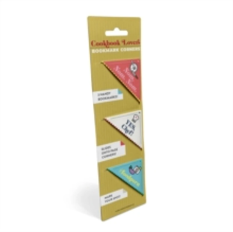Image of Knock Knock Cookbook Lovers Bookmark Corners Bookmark