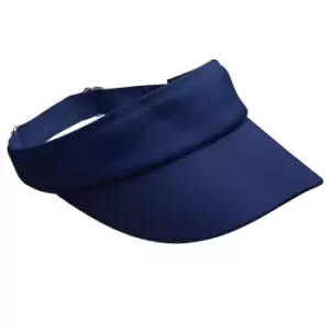 Image of Beechfield Unisex Sports Visor / Headwear (Pack of 2) (One Size) (French Navy)