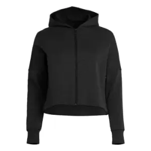 Image of adidas Mission Victory Slim Fit Full-Zip Hoodie (Plus Siz - Black