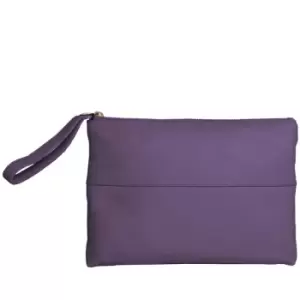 Image of Womens/Ladies Courtney Clutch Bag (One size) (Purple) - Eastern Counties Leather