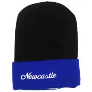 Image of Carta Sport Newcastle Beanie (One Size) (Black/Royal Blue)