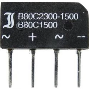 Image of Diode bridge Diotec B40C1500B SIL 4 80 V 2.3 A