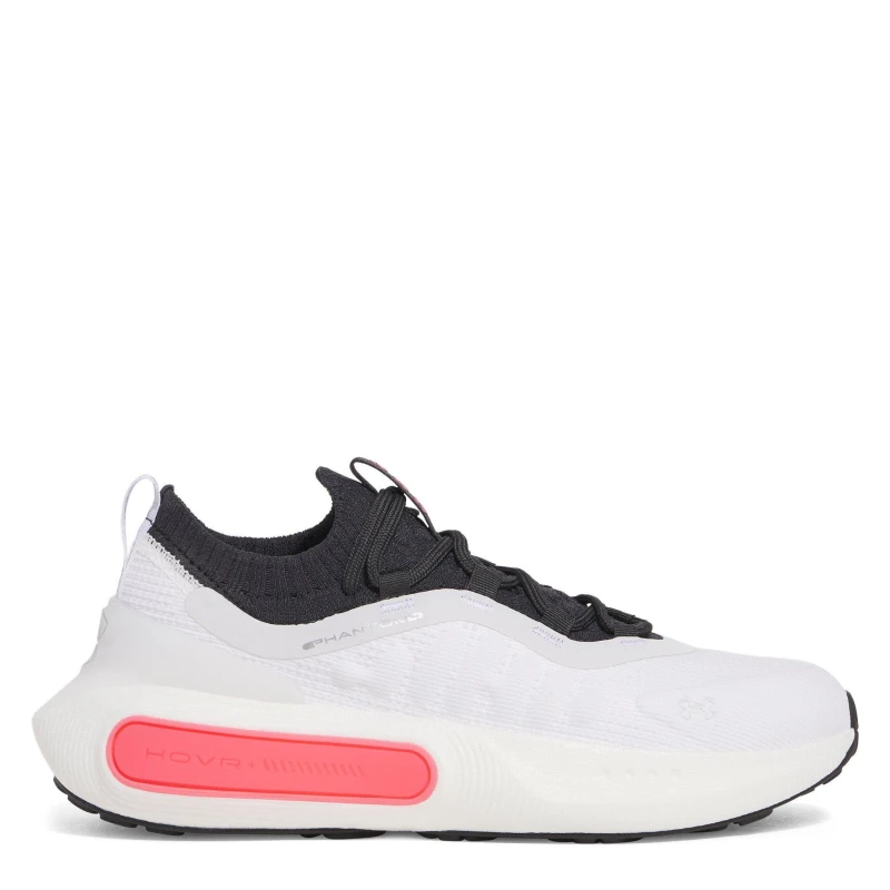 Image of Under Armour Womens Phantom Everyday Neutral Road Running Shoes White female 5 (38.5)