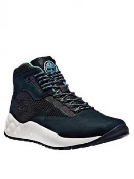 Image of Timberland Solar Wave Mid Boots, Black, Size 8, Men