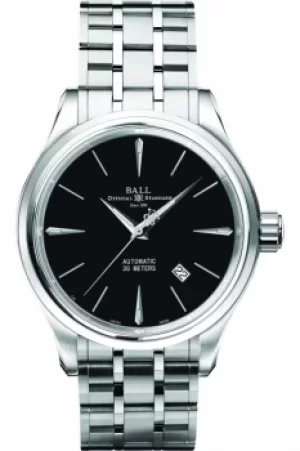 Image of Mens Ball Trainmaster Legend Automatic Watch NM3080D-SJ-BK