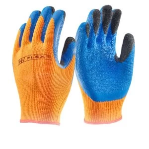 Image of BFlex Medium Thermo Star Gloves Orange