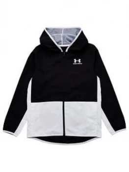 Image of Urban Armor Gear Childrens Woven Track Jacket - Black/White