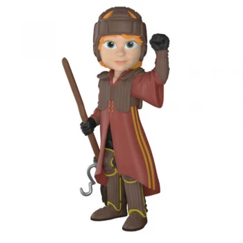 Image of Harry Potter Ron in Quidditch Uniform Rock Candy Vinyl Figure