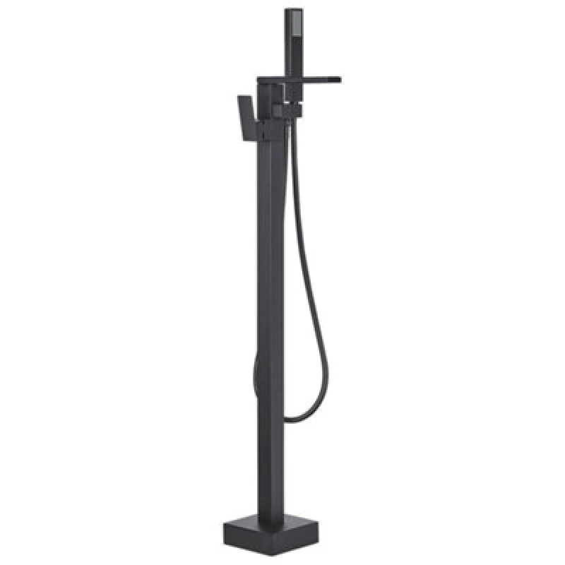 Image of Beliani Freestanding Bathtub Faucet Boyoma Black