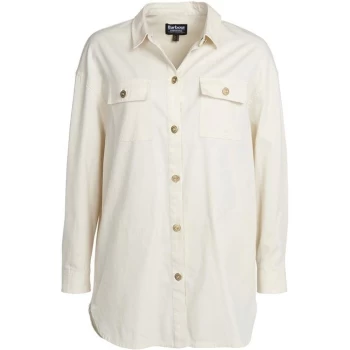 Image of Barbour International Morgan Overshirt - Cream