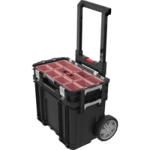 Image of KETER 239996 Connect Tool box (empty) Black
