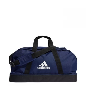Image of adidas Tiro Primegreen Bottom Compartment Duffel Bag Medi - Team Navy / Black / White