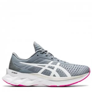 Image of Asics Novablast Ladies Running Shoes - Grey/Black