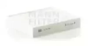 Image of Cabin Air Filter Cu25001 By Mann-Filter