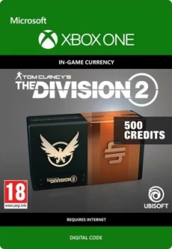 Image of Tom Clancys The Division 2 500 Premium Credits Xbox One