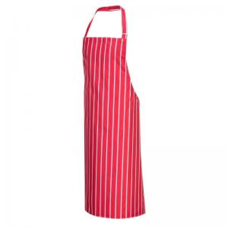Image of Portwest Waterproof Bib Apron S849RER Colour: Red