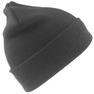Image of Result Wooly Heavyweight Knit Thermal Winter/Ski Hat (One Size) (Grey)