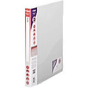 Image of Snopake Ring Binder 2 ring Polypropylene A4 Classic Clear 10 Pieces