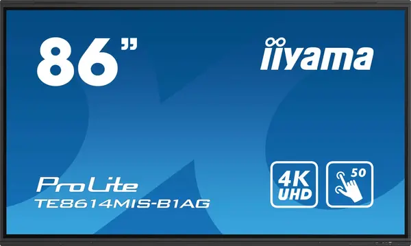 Image of iiyama 86'' TE8614MISB1AG 4K Ultra HD LCD TV
