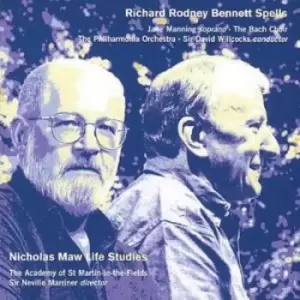 Image of Nicholas Maw - Life Studies/spells (Marriner, Willcocks, Asmif, the Po) CD Album - Used