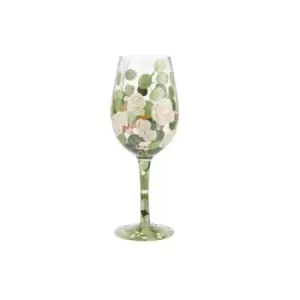 Image of Bouquet in Bloom Wine Glass
