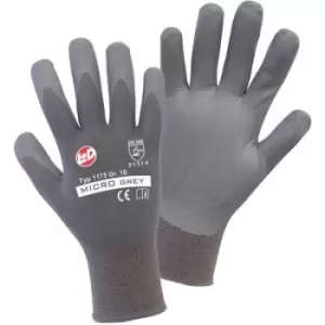 Image of L+D worky Nylon PU DMF-FREE 1175-8 Nylon Protective glove Size 8, M EN 388 CAT II 1 Pair