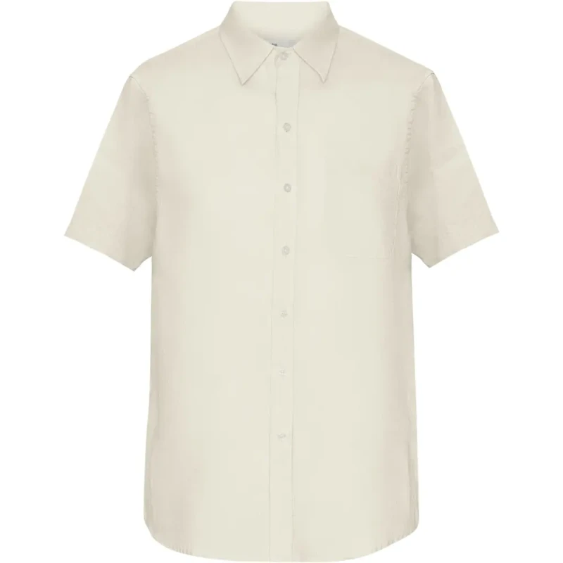Image of Colorful Standard Linen shirt Colorful Standard Organic ivory white Blanc Male M