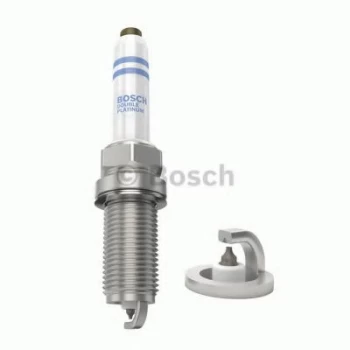 Image of OE Bosch 0241245673 / FQ5NPP332S DOUBLE PLATINUM Spark Plug