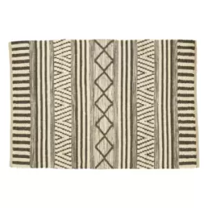 Image of Interiors By Ph Geometric Boho Pattern Rug Small
