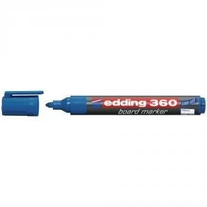 Image of Edding 360 Board Marker Blue Pack 10 41140ED