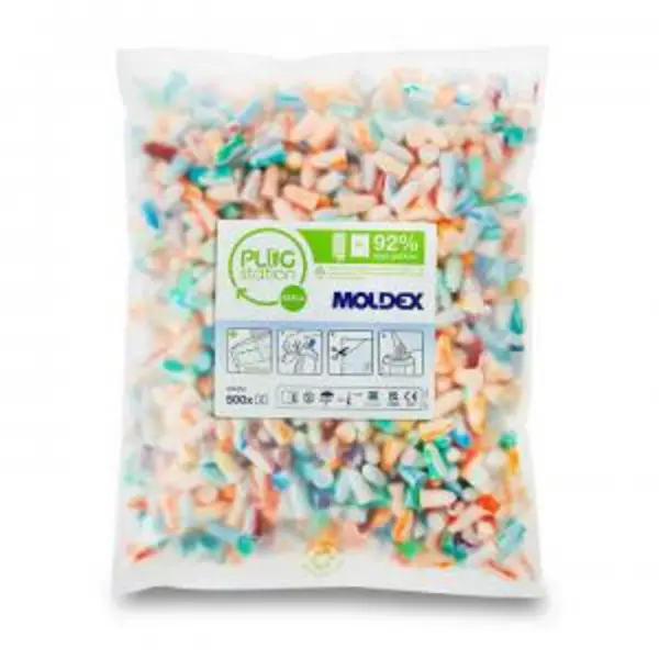 Image of MOLDEX 7860 SPARKPLUG 500 REFILL PACK M7860 BESWM7860