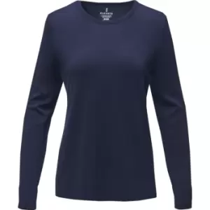 Image of Elevate Womens/Ladies Merrit Pullover (XL) (Navy)