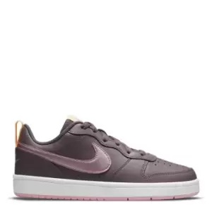 Image of Nike Court Borough Trainers Junior Girls - Pink