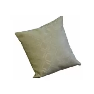 Image of Dorchester Collection Bohemia Chenille Cushion Cover, Cream, 43 x 43 Cm