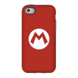 Image of Nintendo Super Mario Mario Logo Phone Case - iPhone 5C - Tough Case - Gloss