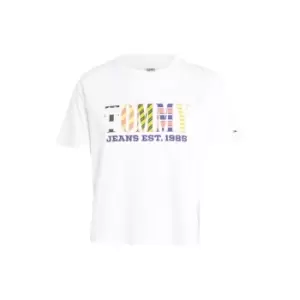 Image of Tommy Jeans Tjw Cls Tj Luxe 2 Tee - White