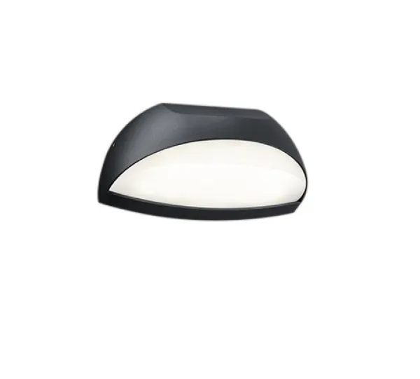 Image of Muga Modern Outdoor Modern Wall Lamp Anthracite 3000K IP54