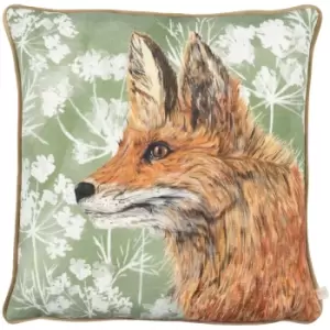 Image of Manor Fox Cushion Natural, Natural / 43 x 43cm / Polyester Filled