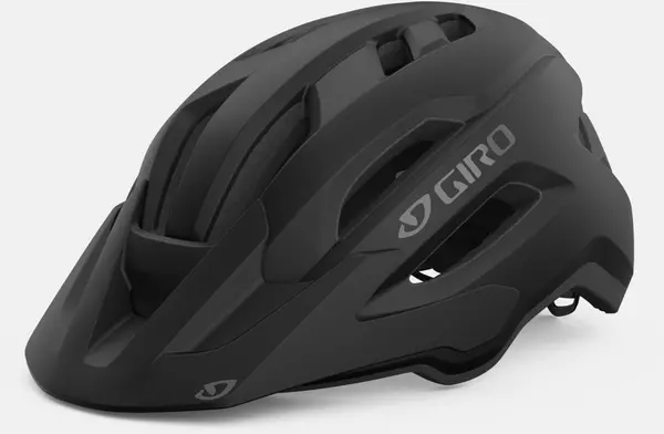 Image of Giro Fixture II Mens Mountain Bike Helmet UNISIZE 54-61CM MATTE BLACK/GREY