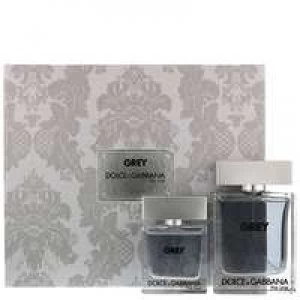 Image of Dolce & Gabbana The One Grey Gift Set 100ml Eau de Toilette + 30ml Eau de Toilette