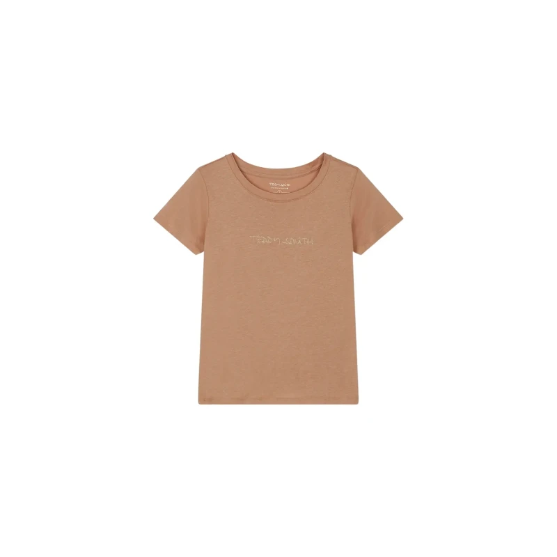 Image of Teddy smith Womens T-Shirt Teddy Smith Ticia Beige Female S