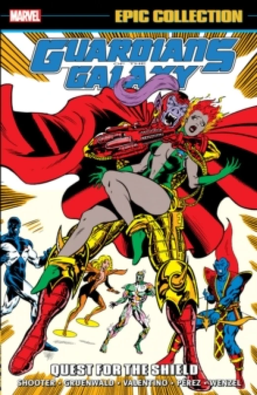 Image of Guardians of The Galaxy Epic Collection: Quest For The Shield Paperback / softback